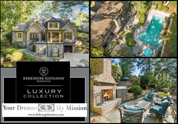 Atlanta Luxury Top Agent, Debra Johnston, Lists a Showcase Home in Garden Hills
