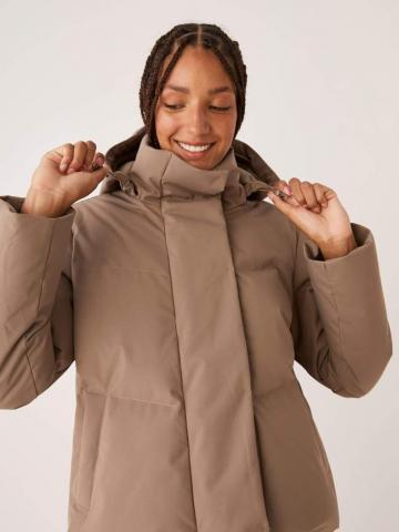 ladies winter puffer coats