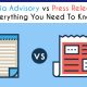 Feature Image Media advisory vs press release everything you need to know