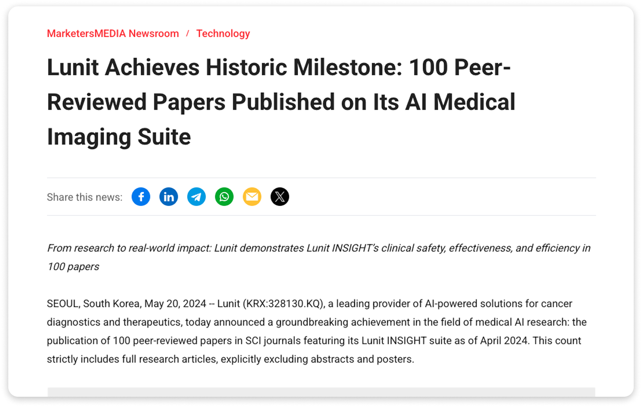 An example of milestone and anniversary press release.