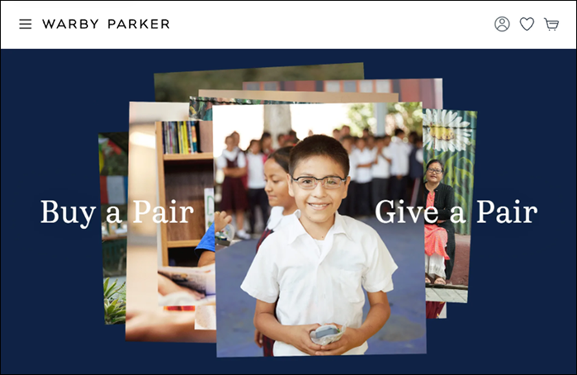 Warby Parker’s Buy a Pair, Give a Pair program
