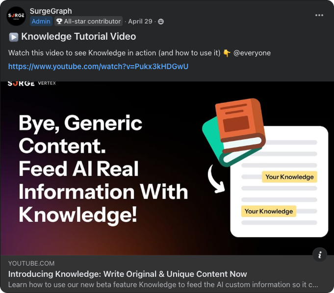 Step 5 to repurpose content: Write Facebook posts (Post 2)