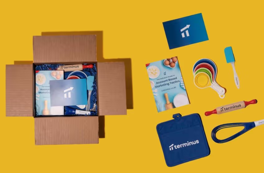 Terminus ABM cookbook package with branded kitchen tools.